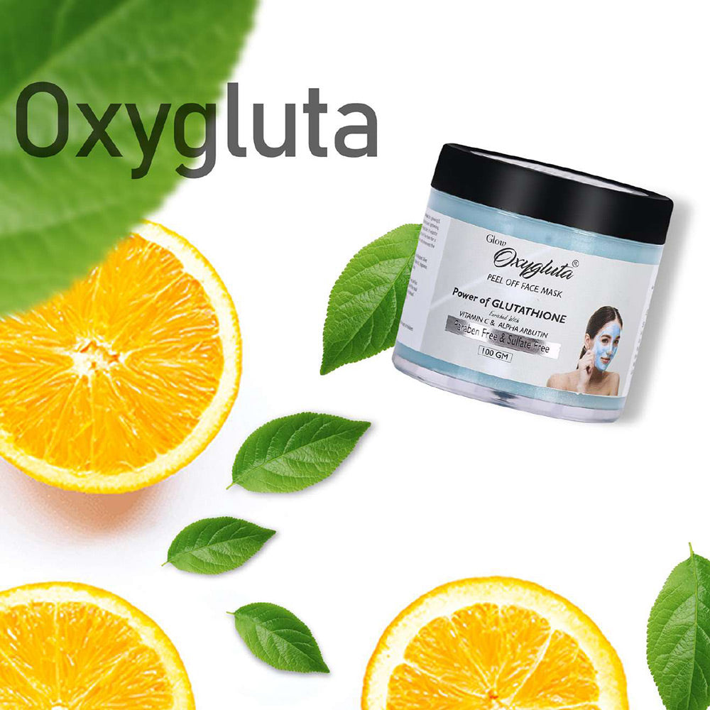 Glow Oxygluta - Glutathione Peel-Off Face Mask