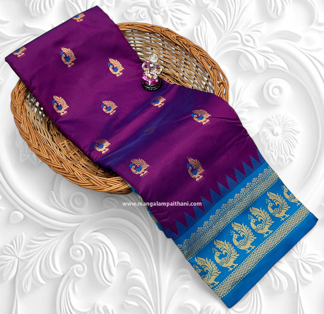 mangalam paithani saree