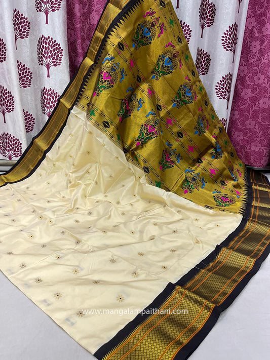 Pure Silk Kadiyal Paithani #02