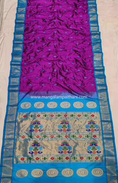 Handmade Pure Silk Paithani #02