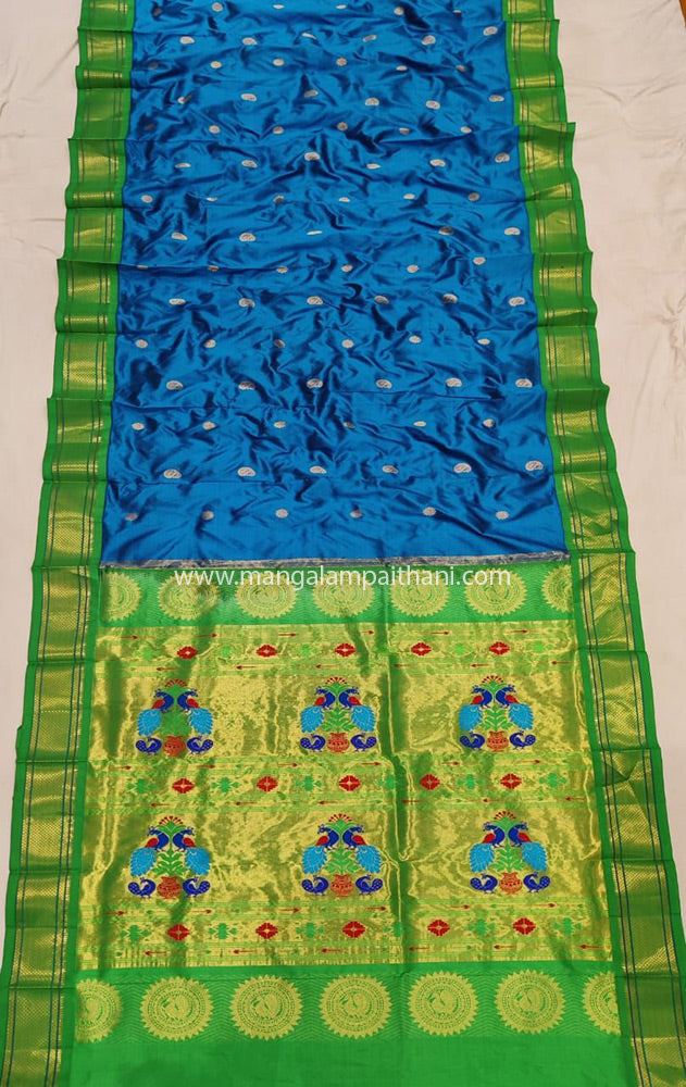 Handmade Pure Silk Paithani #02