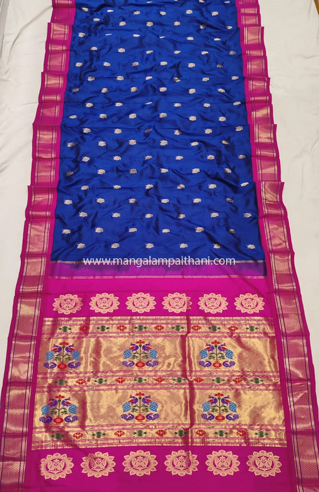 Handmade Pure Silk Paithani #02