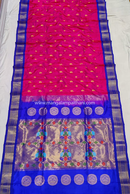 Handmade Pure Silk Paithani #01