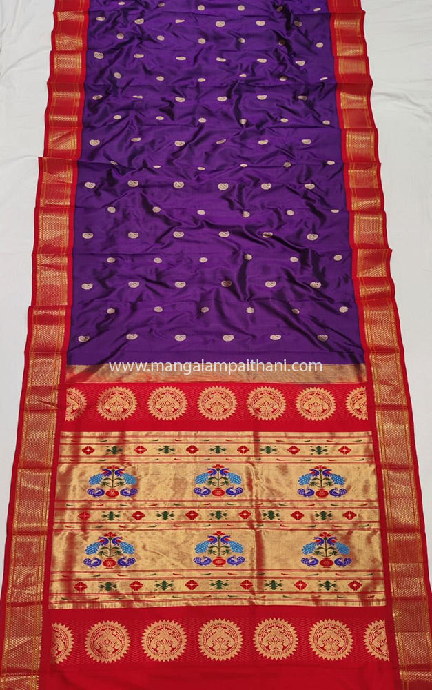 Handmade Pure Silk Paithani #02