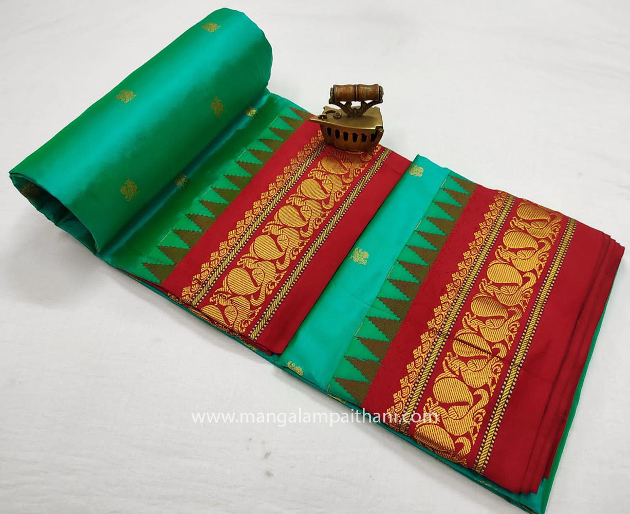 Pure Silk Gadwal Paithani #03