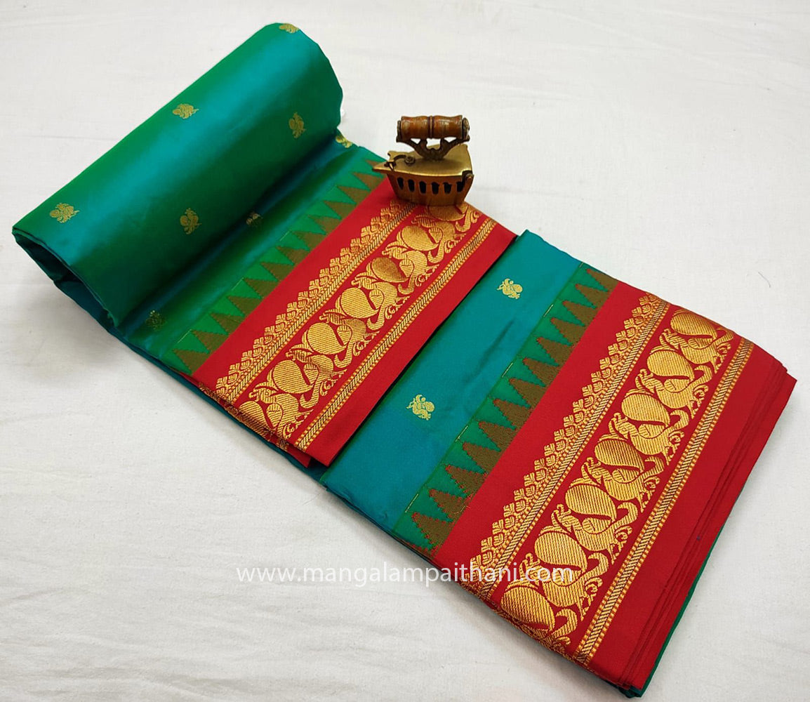 Pure Silk Gadwal Paithani #03