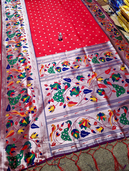 Soft Semi Silk Brocade Paithani #01