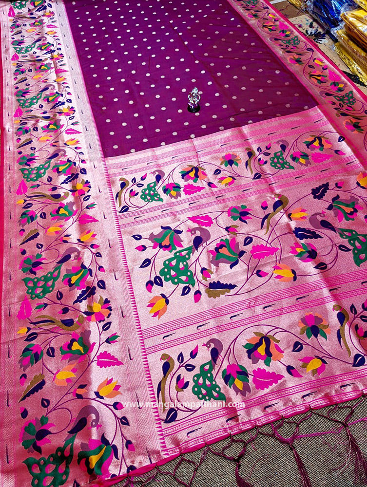 Soft Semi Silk Brocade Paithani #01