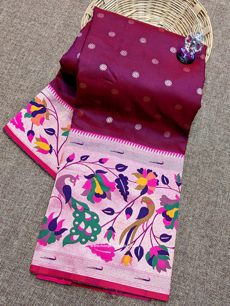 Soft Semi Silk Brocade Paithani #01