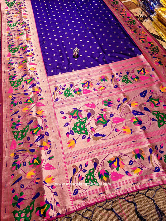 Soft Semi Silk Brocade Paithani #02