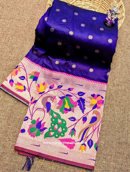 Soft Semi Silk Brocade Paithani #02