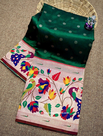 Soft Semi Silk Brocade Paithani #03