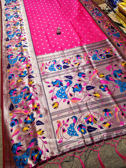 Soft Semi Silk Brocade Paithani #04