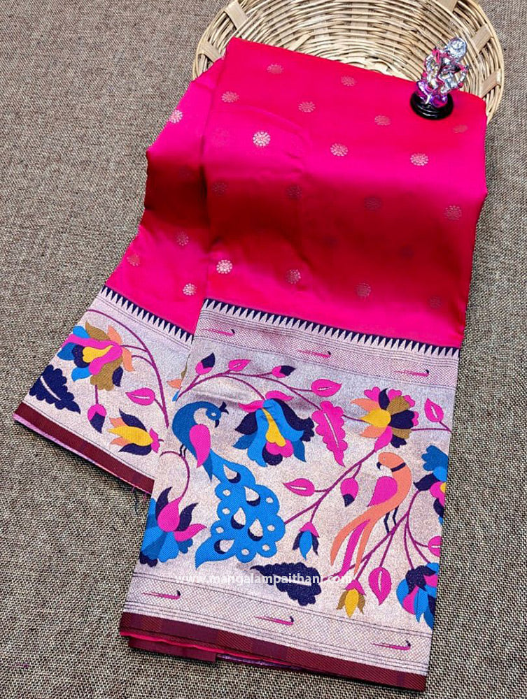 Soft Semi Silk Brocade Paithani #04