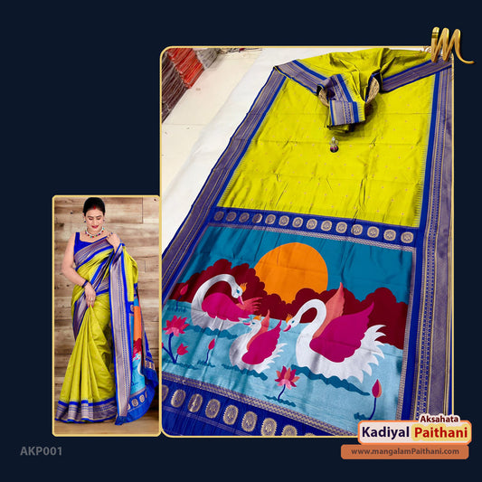 Akshata Kadiyal Paithani #07