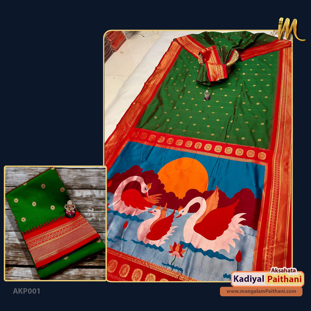 Akshata Kadiyal Paithani #07