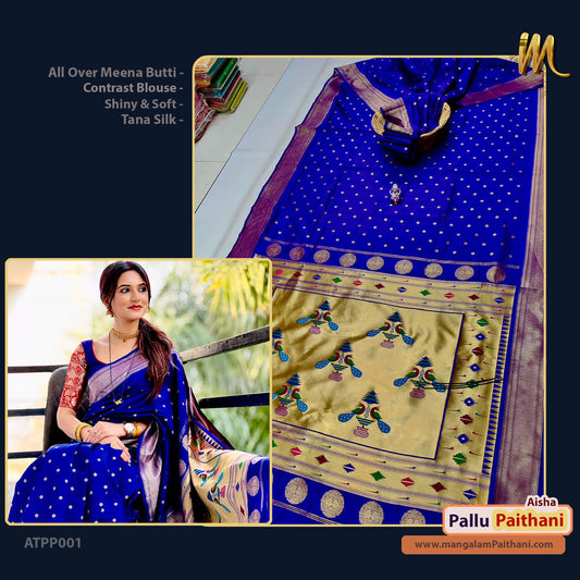 Aisha Traditional Pallu Paithani #01