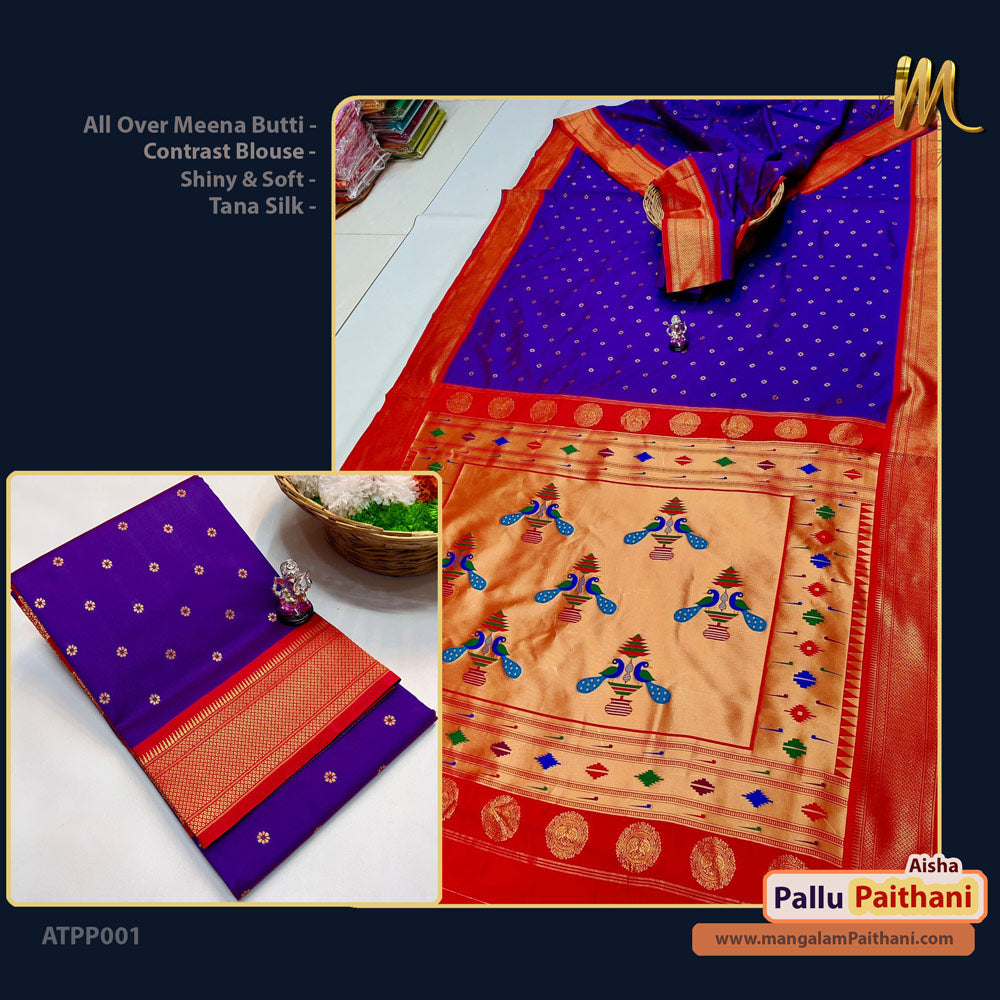 Aisha Traditional Pallu Paithani #01