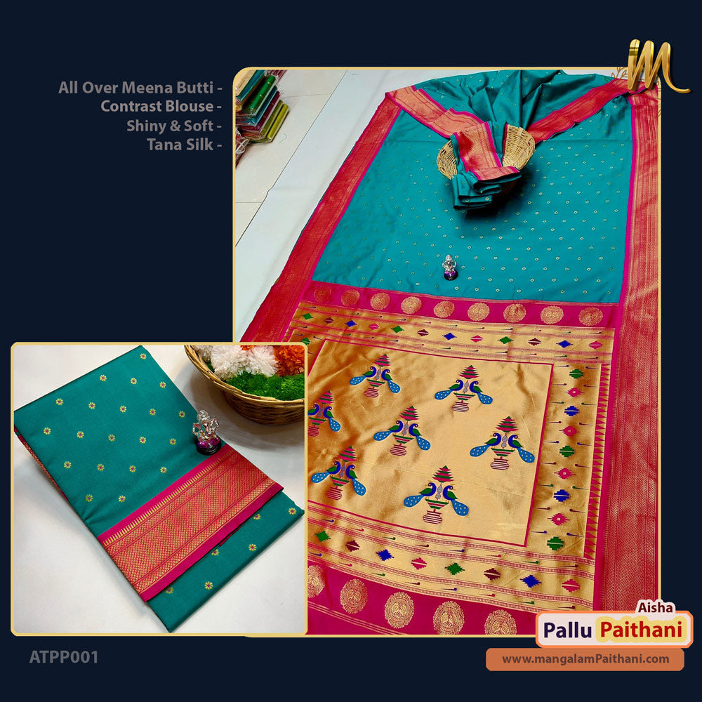 Aisha Traditional Pallu Paithani #01