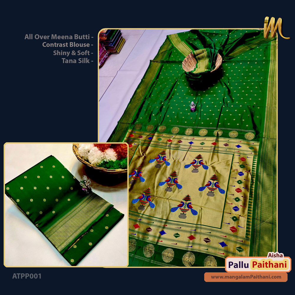 Aisha Traditional Pallu Paithani #02