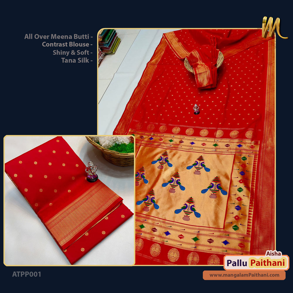 Aisha Traditional Pallu Paithani #04