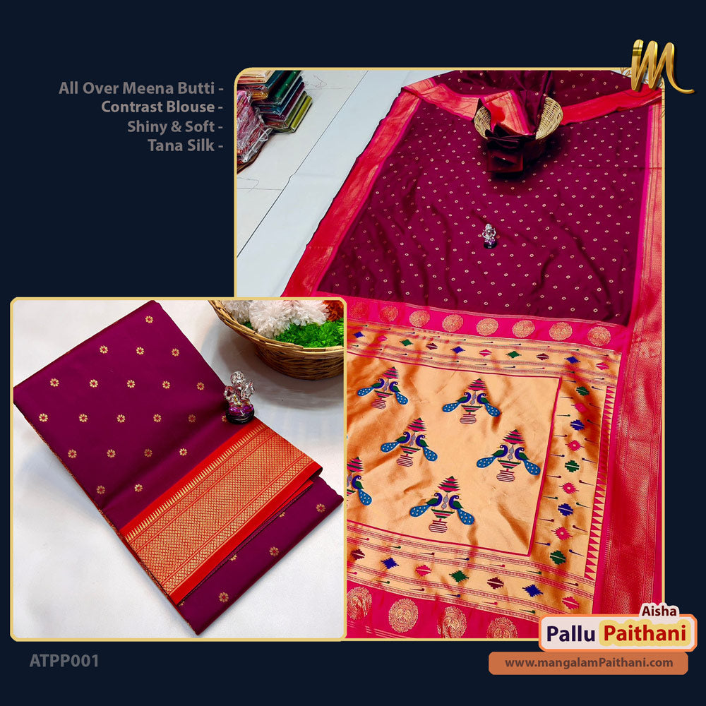 Aisha Traditional Pallu Paithani #05