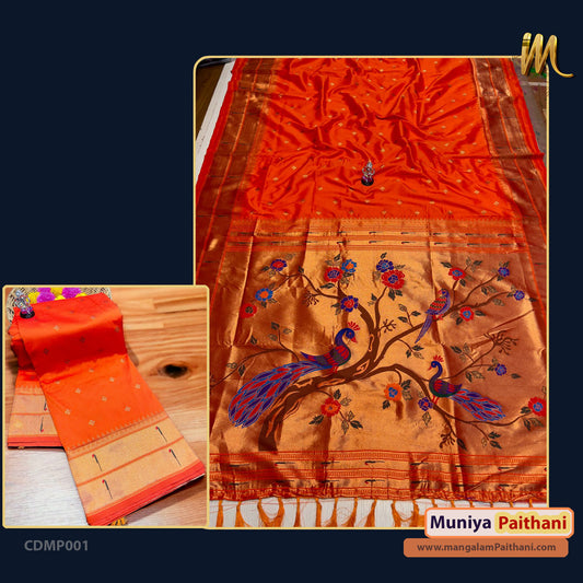 Double Muniya Paithani #04