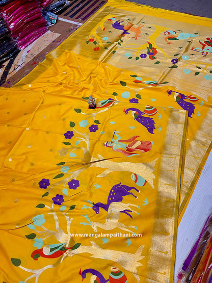 Krishnaleela Brocade Paithani #01