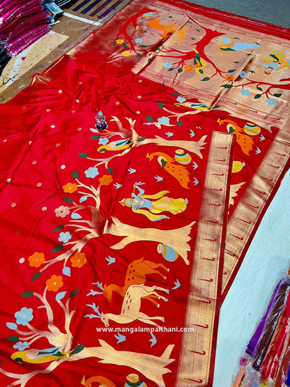 Krishnaleela Brocade Paithani #03