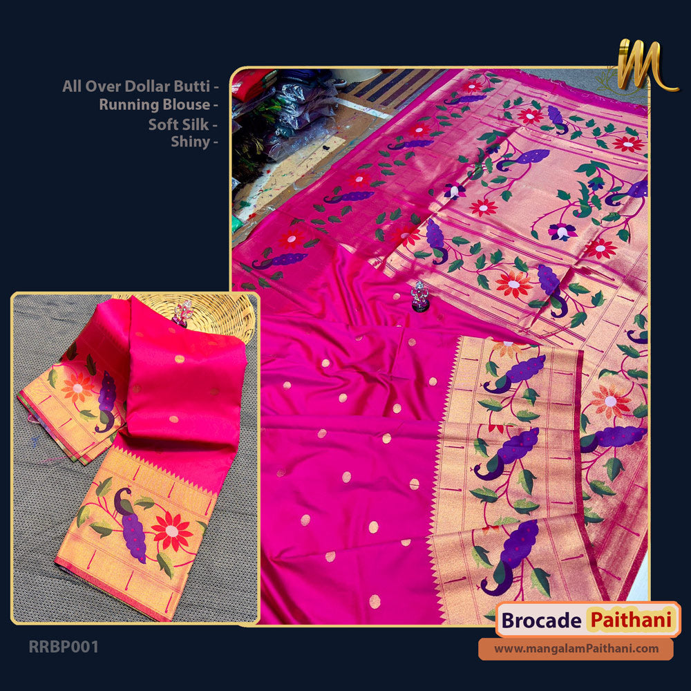 Radha Rani Brocade Paithani #02