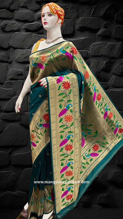 Radha Rani Brocade Paithani #04