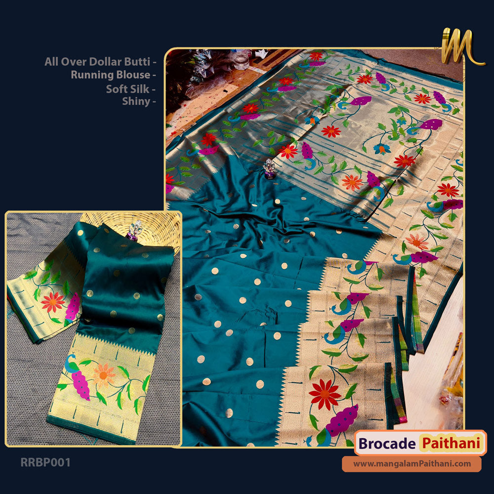 Radha Rani Brocade Paithani #04