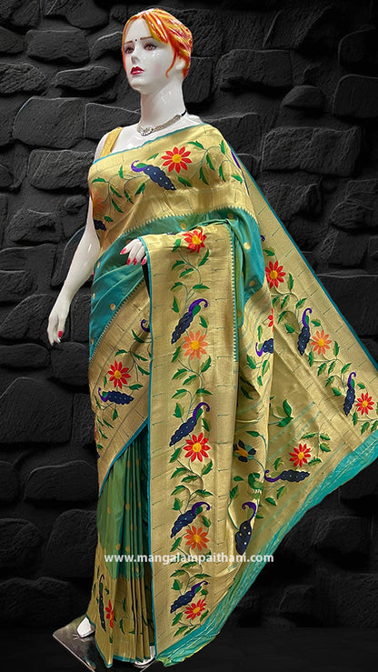 Radha Rani Brocade Paithani #04