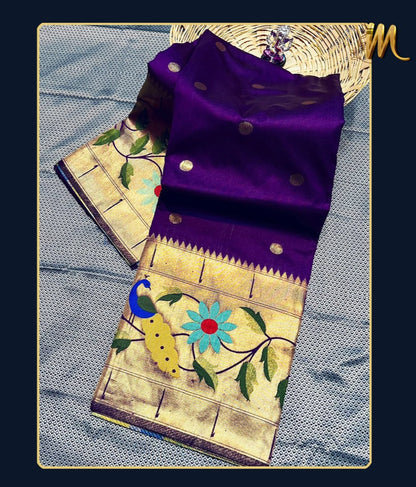 Radha Rani Brocade Paithani #06