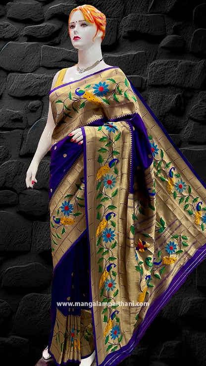 Radha Rani Brocade Paithani #06