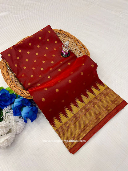 Irkal Semi Silk Paithani #01