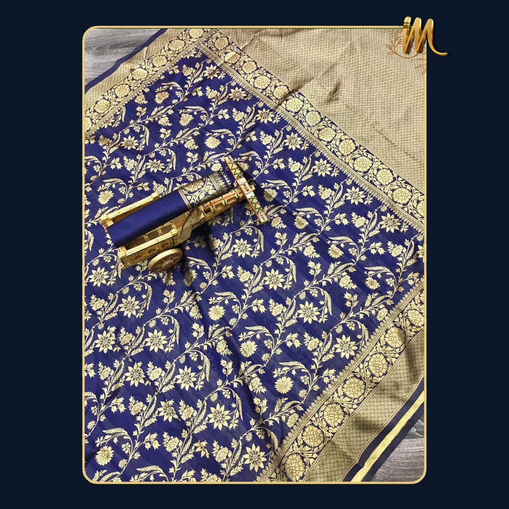 Krisha Lichi Silk Saree #01