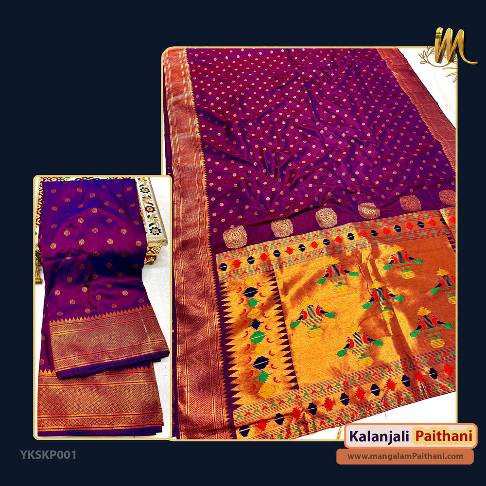 Silk Kalanjali Paithani #01