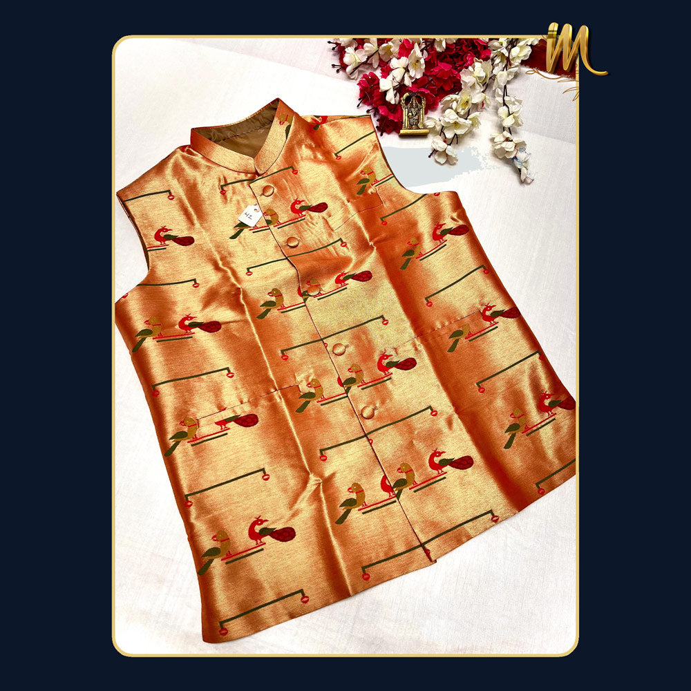 Mens Paithani Jacket #02