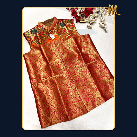 Mens Paithani Jacket #03