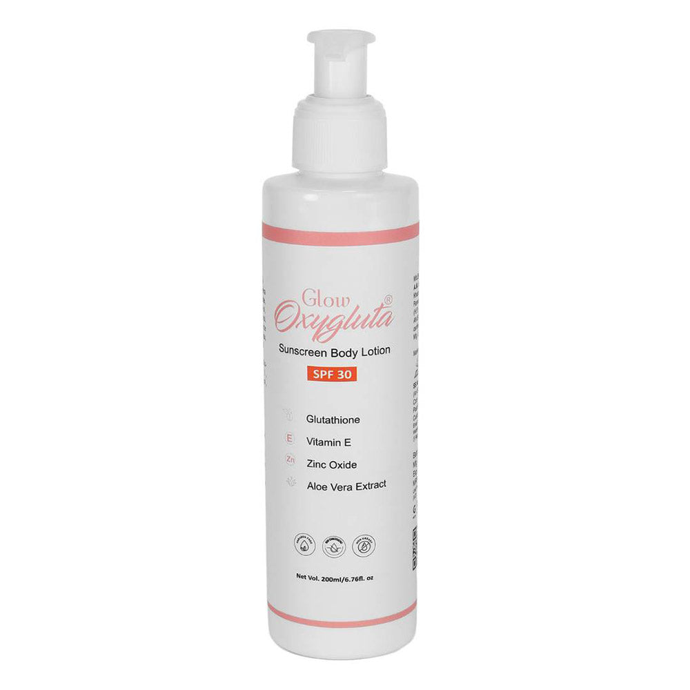 glow oxygluta body lotion