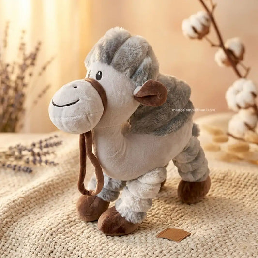 Cute Camel Soft Toy – Plush Stuffed Animal for Kids