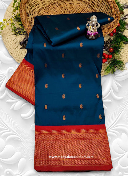 Semi Silk Kadiyal Paithani #01