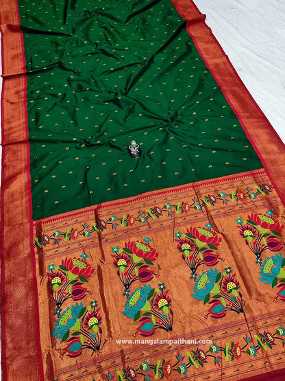 Semi Silk Kadiyal Paithani #02