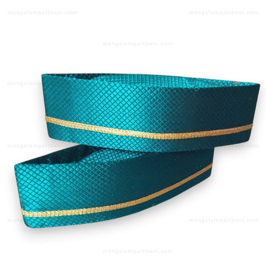 Ethnic Khun Topi with Golden Lace #02