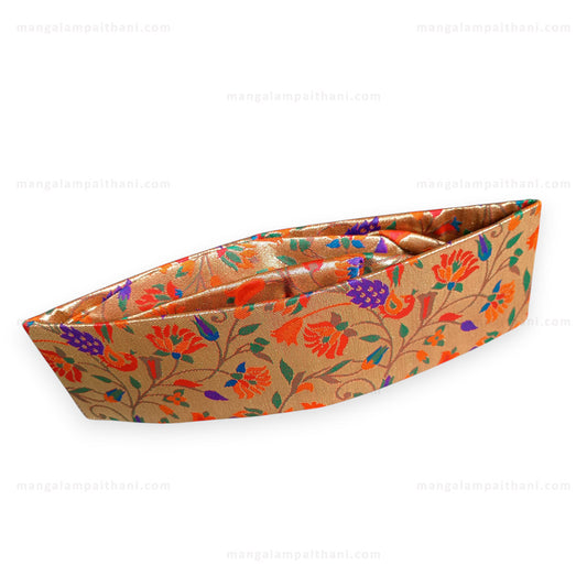 Traditional Paithani Silk Topi #02