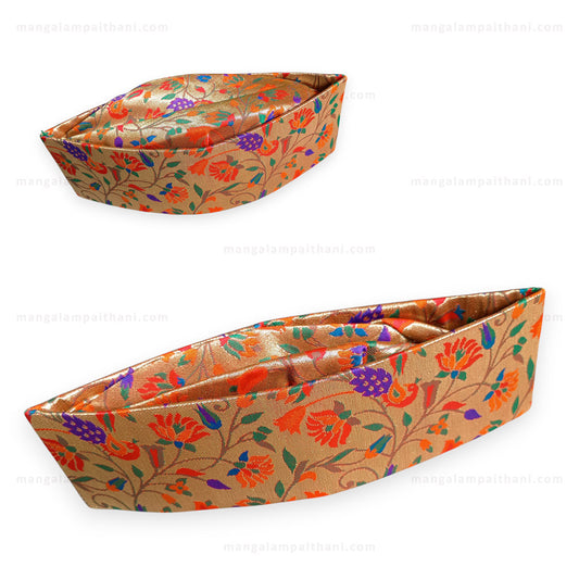 Traditional Paithani Silk Topi