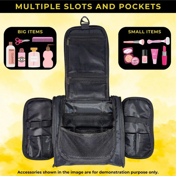 Outer Woods - Travel Toiletry Bag | Hanging Loop | Multiple Pockets