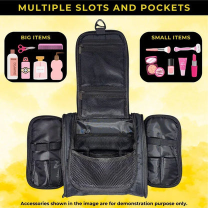 Outer Woods - Travel Toiletry Bag | Hanging Loop | Multiple Pockets