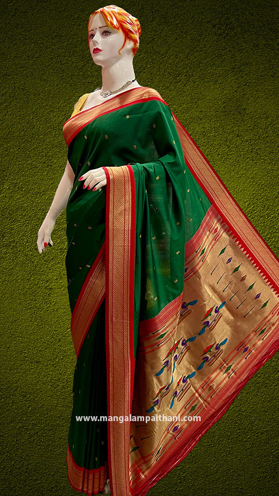 mangalam paithani yevla saree